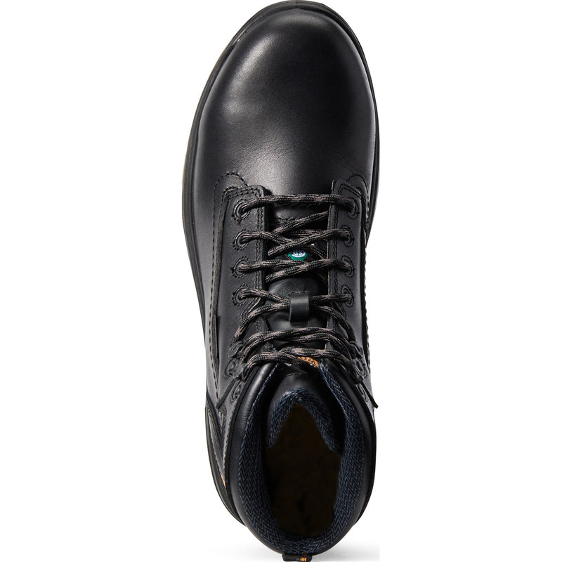 Ariat Turbo Men's CSA Carbon Toe Electrical Hazard Puncture-Resistant Waterproof Work Boot - birdseye