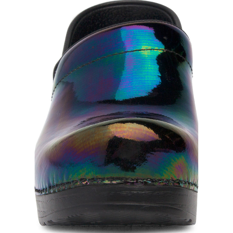 Dansko Professional Women's Petrol Patent Leather Clog - front