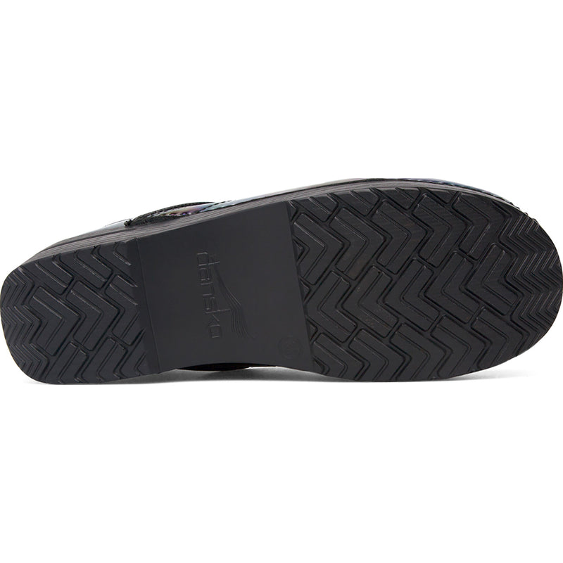 Dansko Professional Women's Petrol Patent Leather Clog - outsole