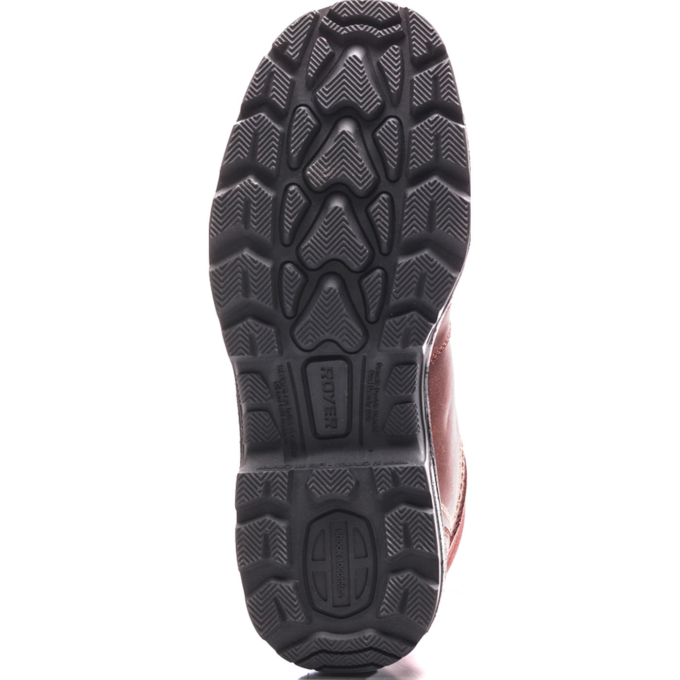 Royer Agility Women's 5 inch Composite Toe CSA-Approved Puncture-Resistant Brown Work Boot - outsole