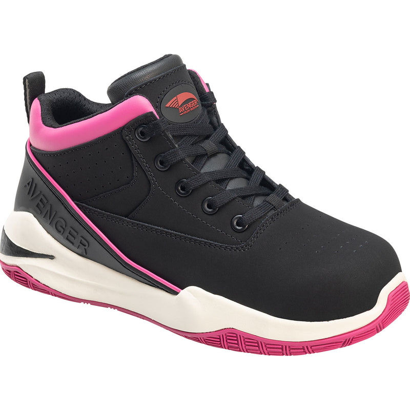 Avenger Reaction Mid Women's Aluminum Toe Electrical Hazard Work Athletic Shoe - main