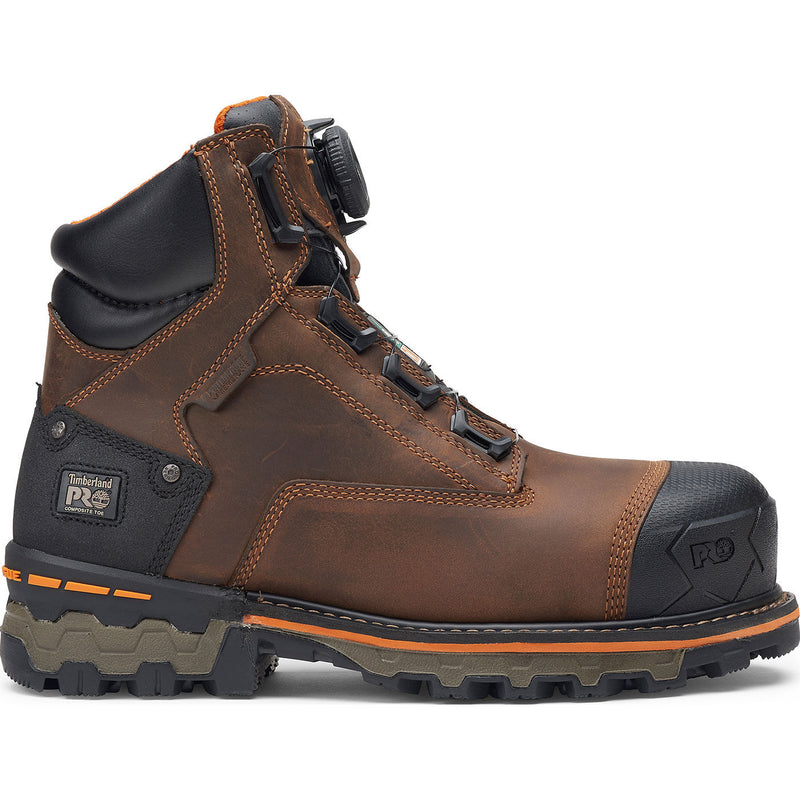 Timberland PRO Boondock CSA BOA Men's 6-inch Composite Toe Puncture-Resisting Waterproof Work Boot - profile