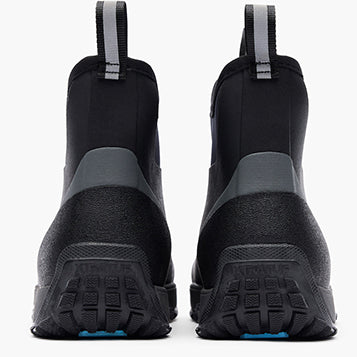 Men's Ice Fleece Lined Ankle Deck Boot - back