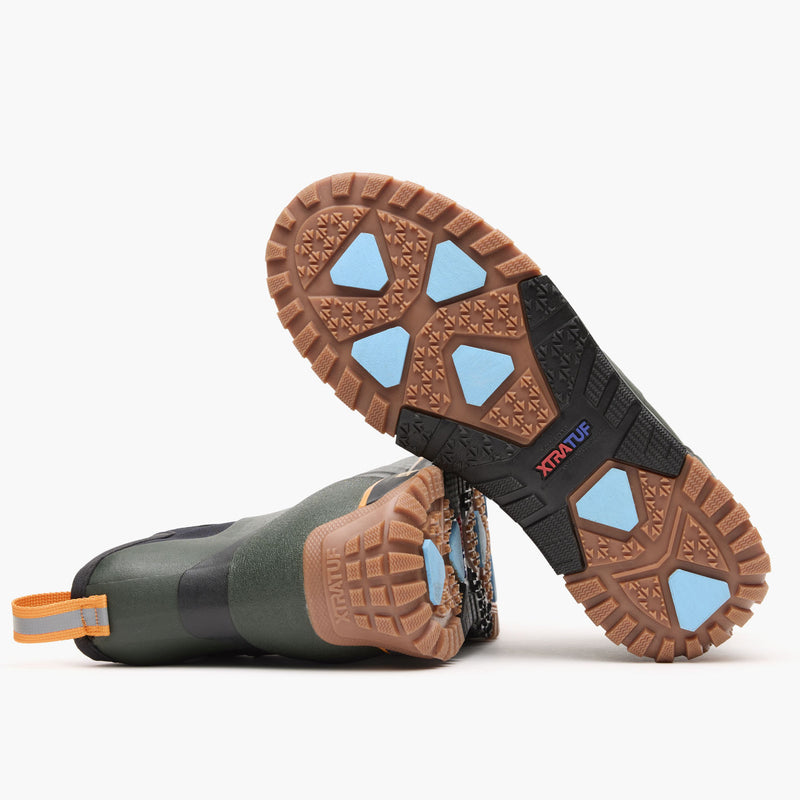 Men's Ice Fleece Lined Ankle Deck Boot - outsole