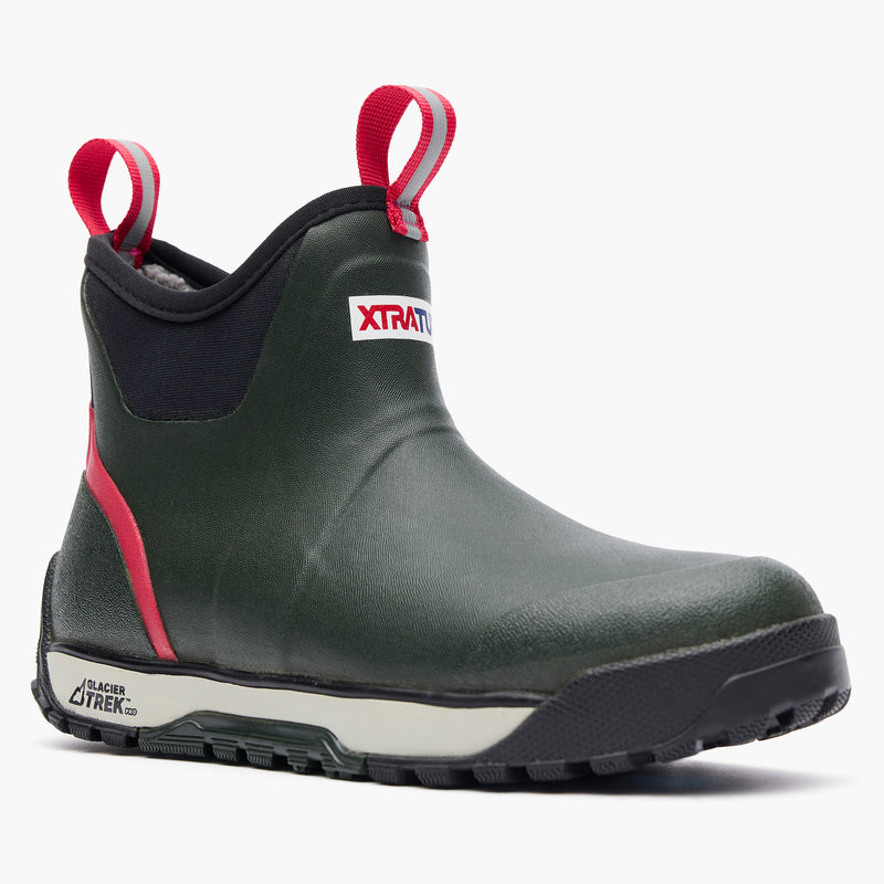 Women's Ice Fleece Lined Ankle Deck Boot - main