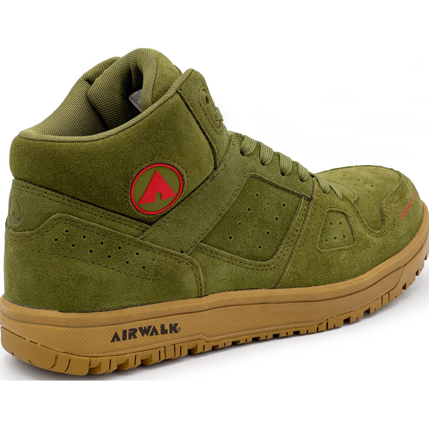 Airwalk Mongo Mid Men's Composite Toe Electrical Hazard Hi-Top Work Shoe - back