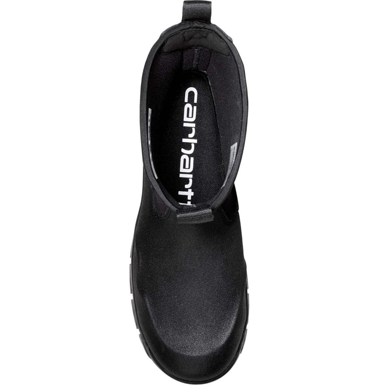 Carhartt Kentwood Men's 9-inch Steel Toe Electrical Hazard Waterproof Rubber Pull-On Work Boot - birdseye