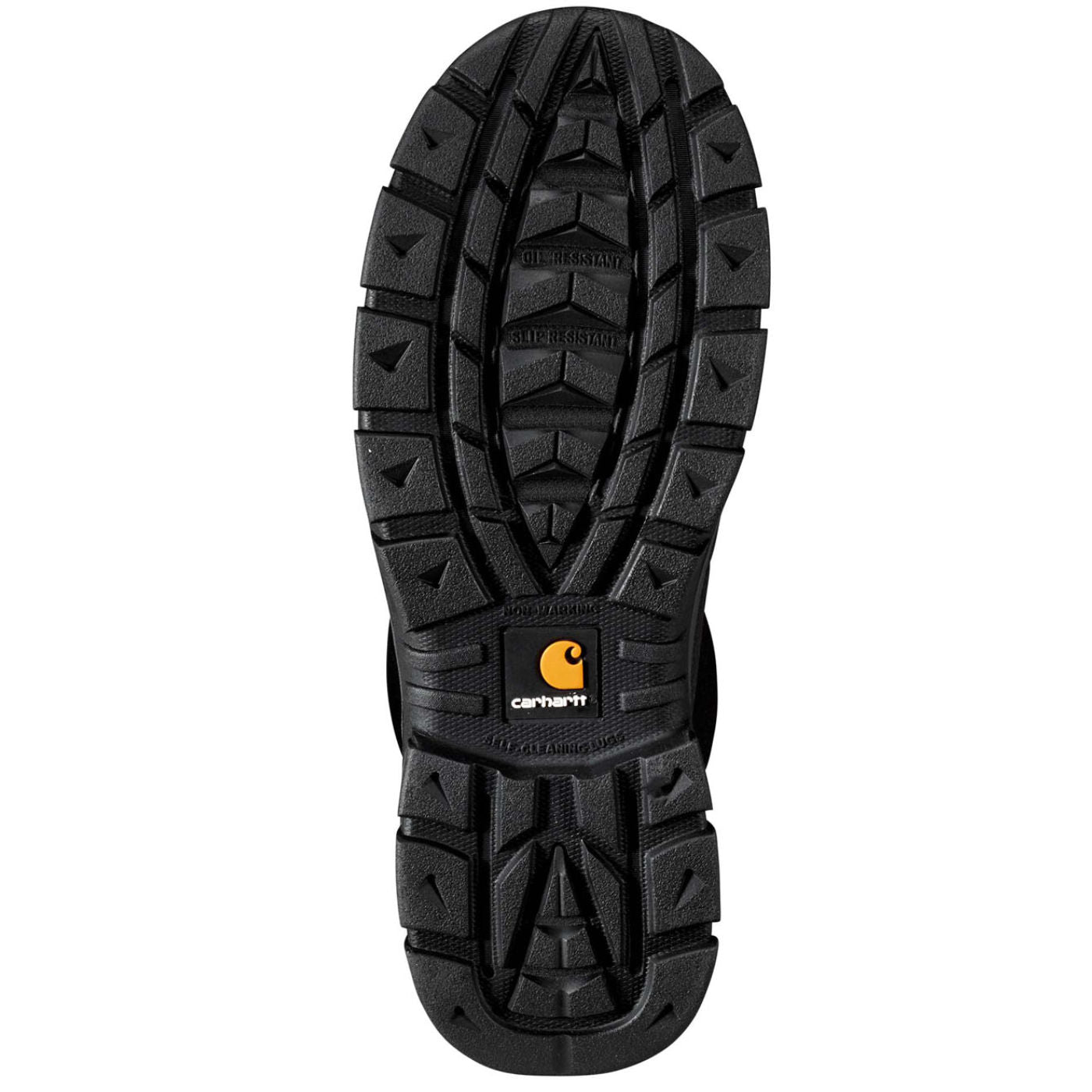 Carhartt Kentwood Men's 9-inch Steel Toe Electrical Hazard Waterproof Rubber Pull-On Work Boot - outsole