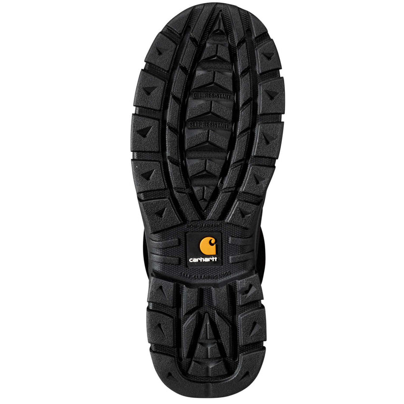 Carhartt Kentwood Men's 9-inch Steel Toe Electrical Hazard Waterproof Rubber Pull-On Work Boot - outsole