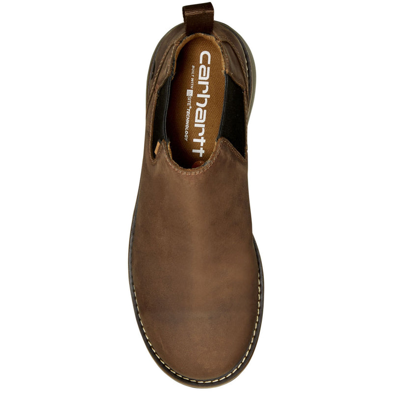 Carhartt Millbrook Romeo Men's 5-inch Steel Moc Toe Electrical Hazard Pull-On Work Boot - birdseye