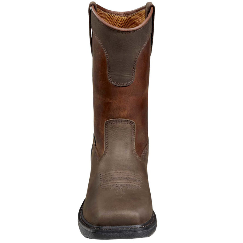 Carhartt Montana Men's 11-inch Steel Toe Electrical Hazard Waterproof Pull-On Work Boot - front