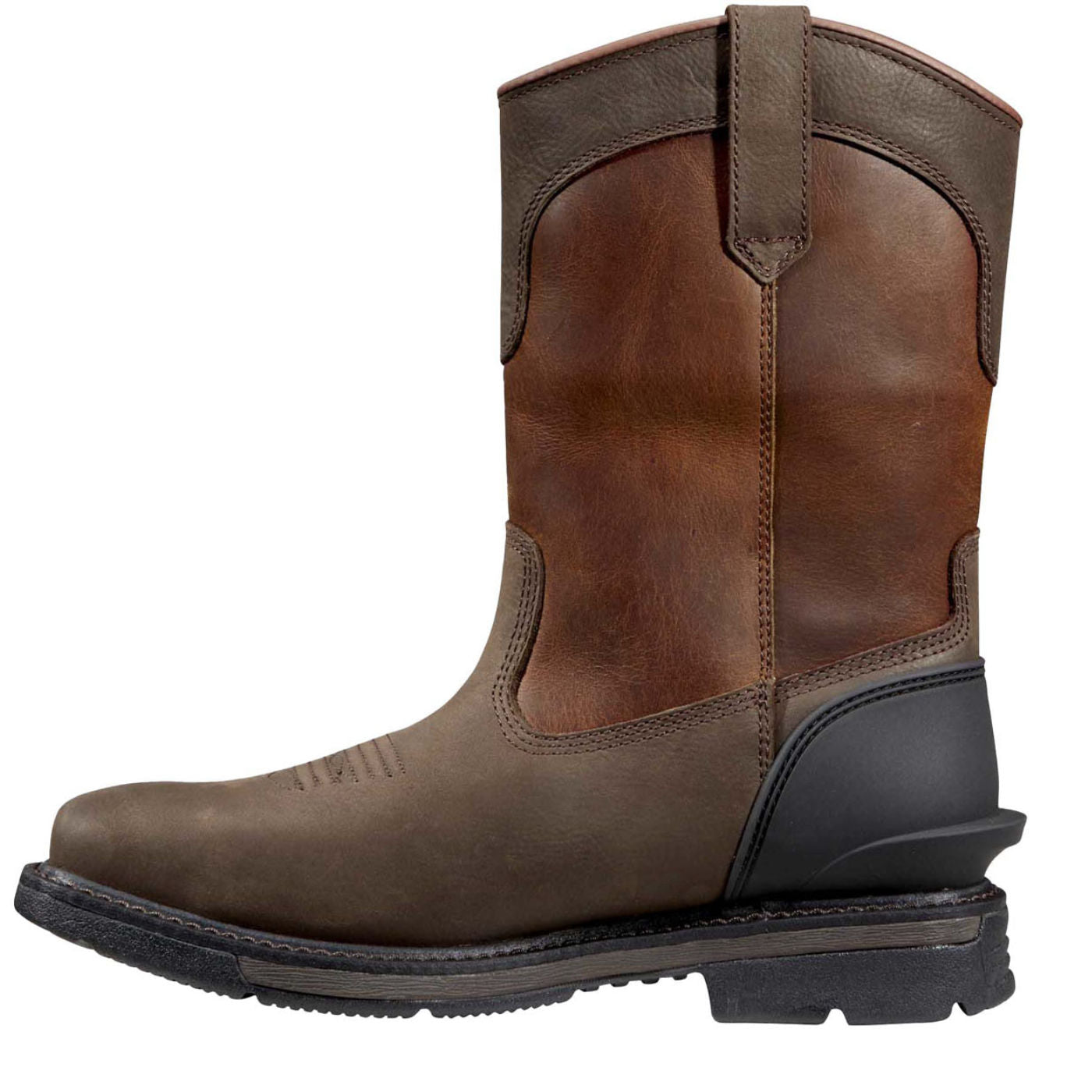 Carhartt Montana Men's 11-inch Steel Toe Electrical Hazard Waterproof Pull-On Work Boot - profile