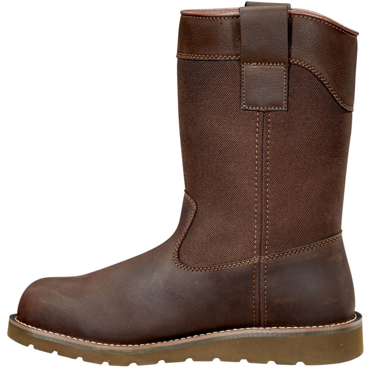 Carhartt Men's Wedge Men's 10-inch Steel Toe Electrical Hazard Waterproof Pull-On Work Boot - profile