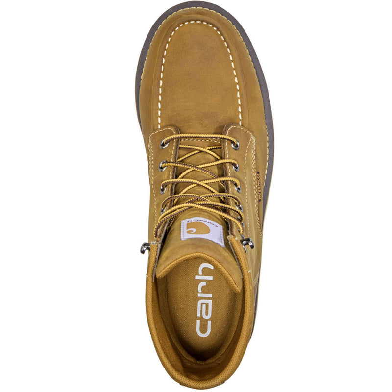 Carhartt Wedge Men's 6-inch Nano Toe Electrical Hazard Waterproof Work Boot - birdseye