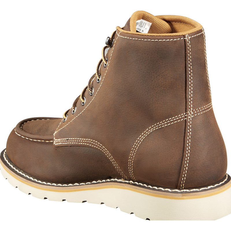 Carhartt Wedge Men's Moc-Toe Electrical Hazard Waterproof Leather Work Boot - back