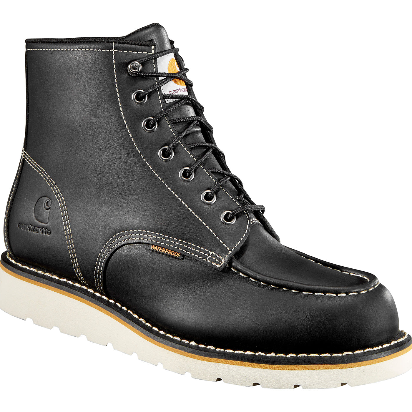 Carhartt Wedge Men's Moc Toe Electrical Hazard Waterproof Leather Work Boot - main