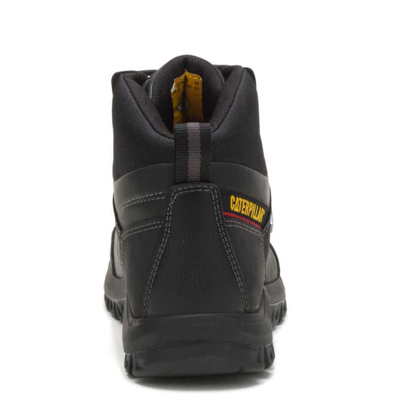 Cat Threshold Men's 6-inch Steel Toe Electrical Hazard Waterproof Work Boot - back