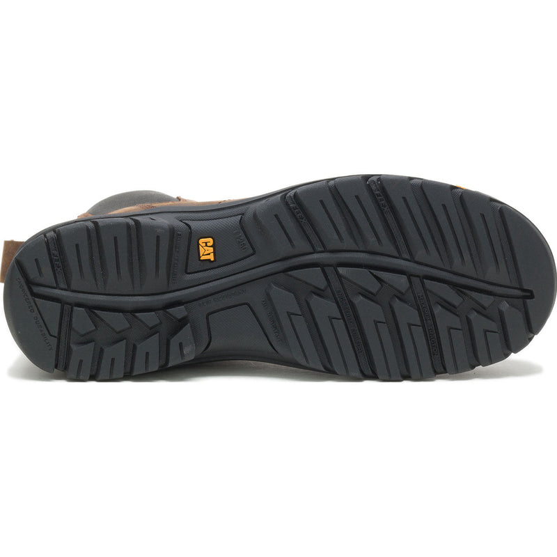 Cat Wheelbase Men's 6-inch Steel Toe Electrical Hazard Chelsea Pull-on Work Boot - outsole