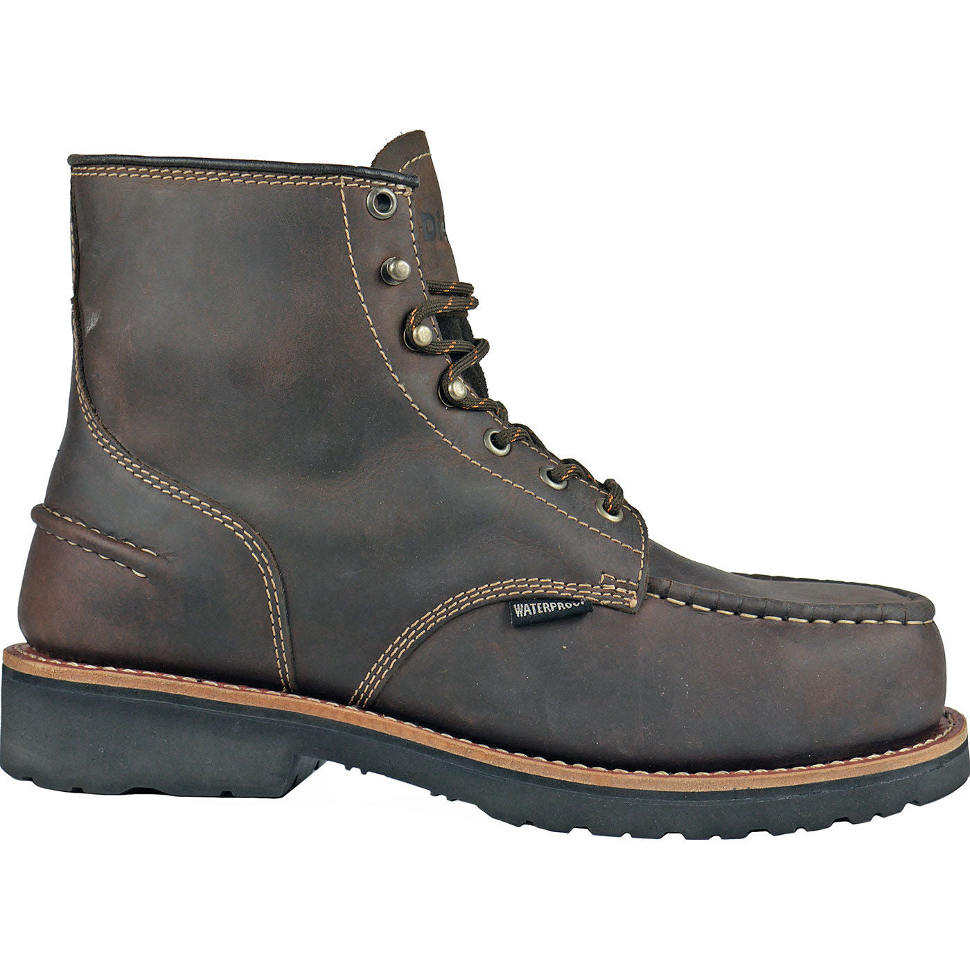 DieHard Monte Men's Composite Toe Electrical Hazard Waterproof Work Boot - profile