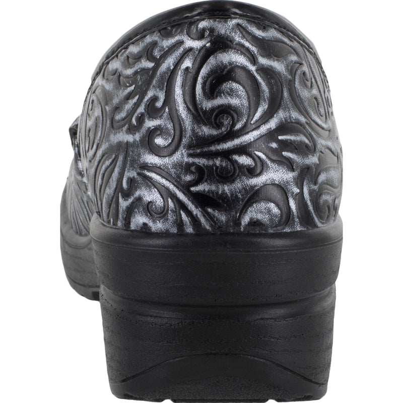 Easy WORKS by Easy Street Laurie Women's Slip-Resistant Slip-on Work Shoe - back