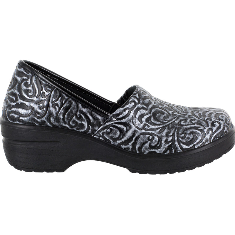 Easy WORKS by Easy Street Laurie Women's Slip-Resistant Slip-on Work Shoe - profile