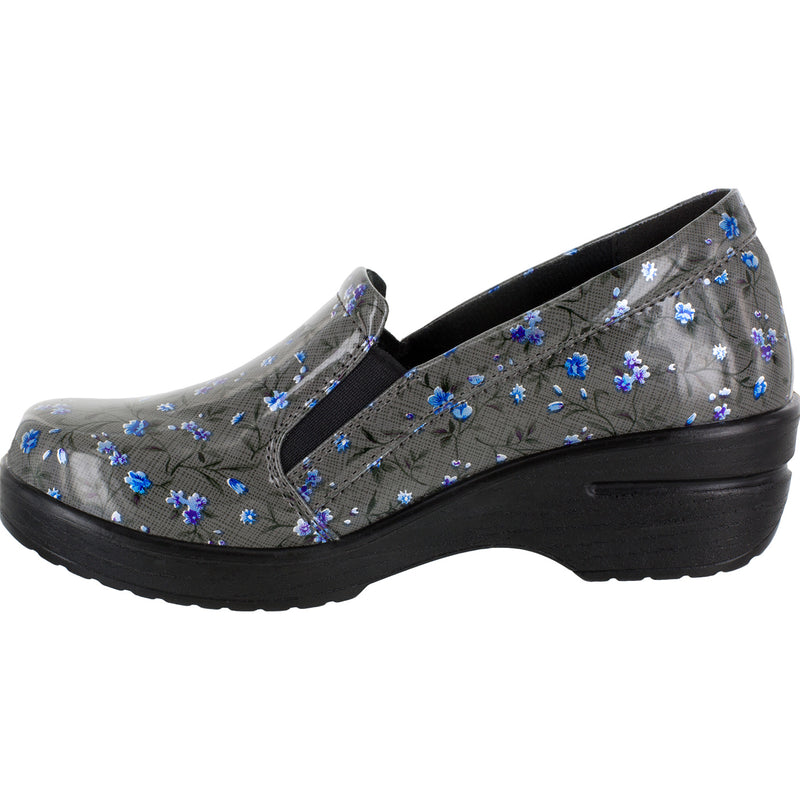 Easy WORKS by Easy Street Leeza Women's Slip-Resistant Patent Slip-On Shoe - profile