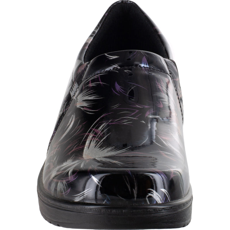Easy WORKS by Easy Street Tiffany Women's Slip-Resistant Slip-On Work Shoe - front