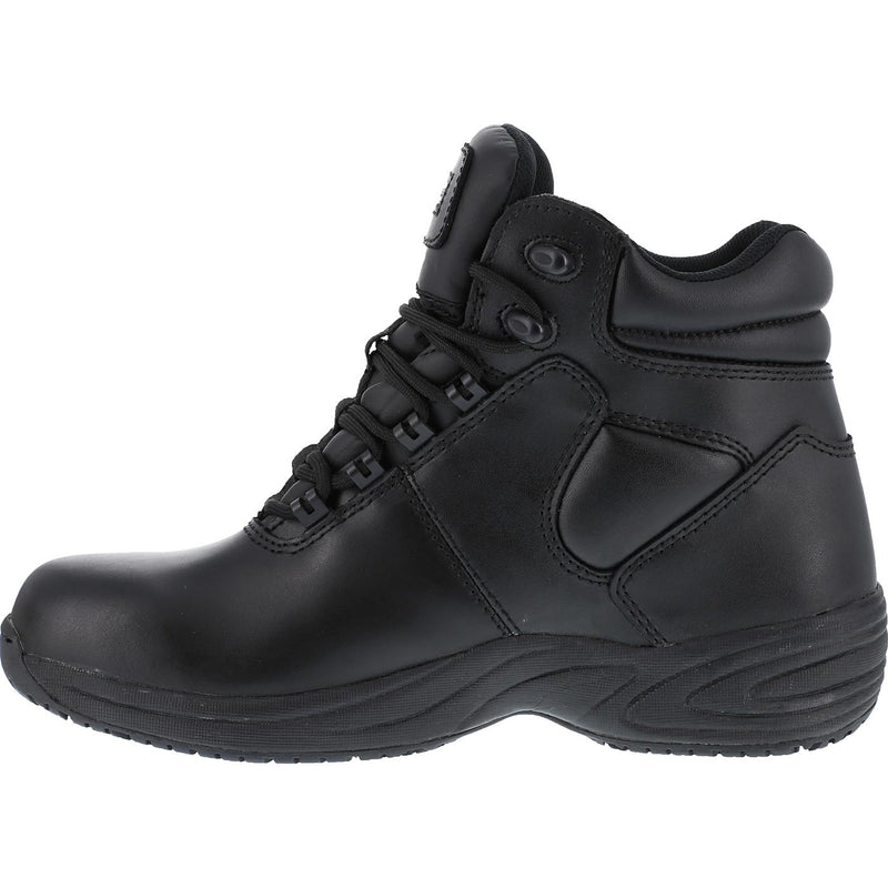 Grabbers Fastener Slip Resistant HiTop Hiker Work Shoe - profile