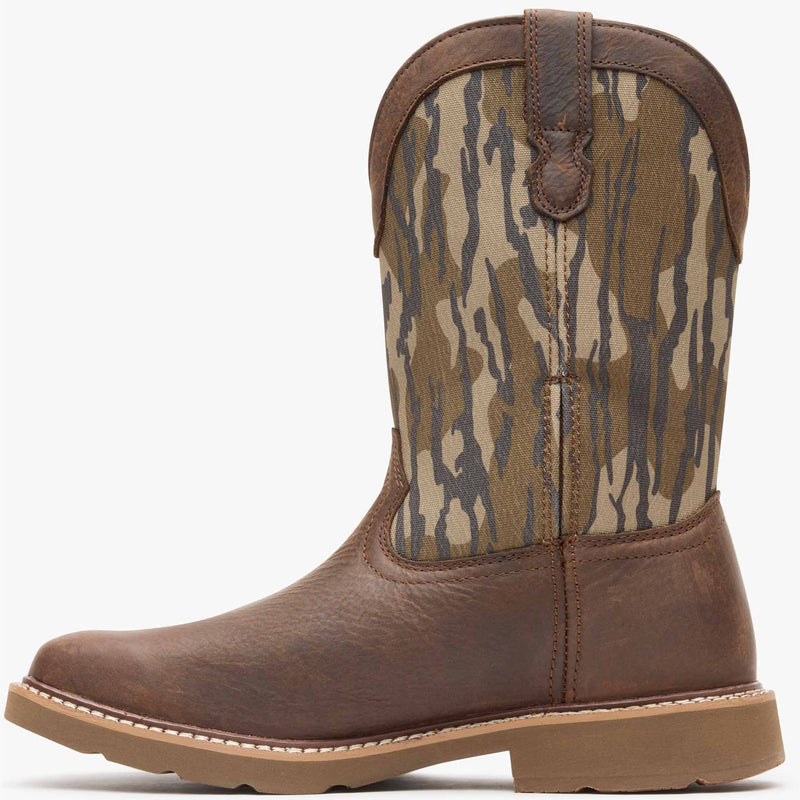 ""Georgia Boot Core 37 Western 11"" Mossy Oak Pull On" - profile"