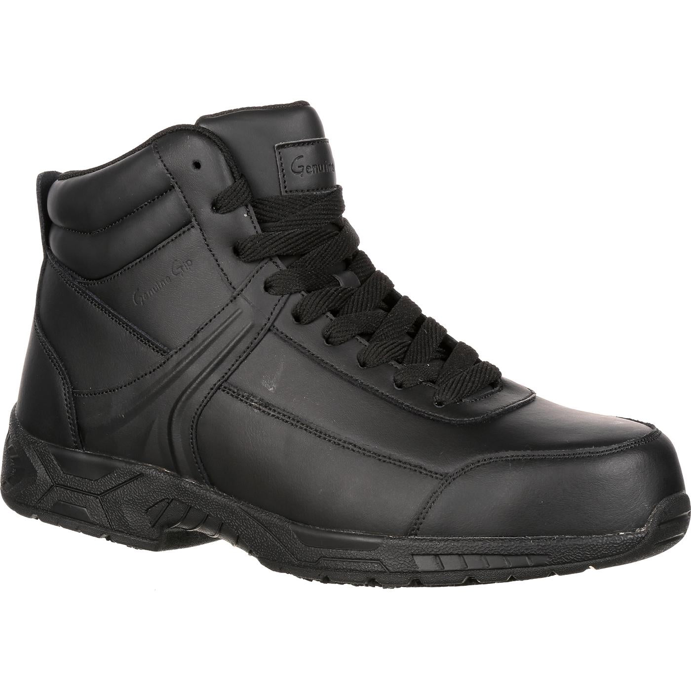 靴 GMBH High Top Workwear Boots Genuine Grip Unisex Steel Toe Athletic High-Top Work Shoe – SlipGrips