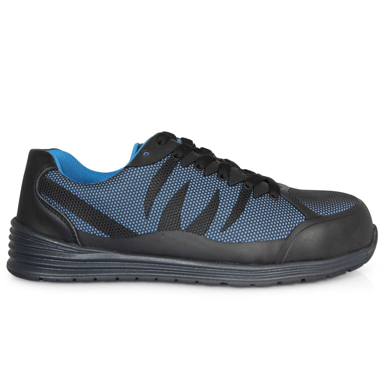 Genuine Grip Fangs Women's Carbon Nano Toe Static-Dissipative Puncture-Resisting Slip-Resisting Athletic Work Shoe - profile