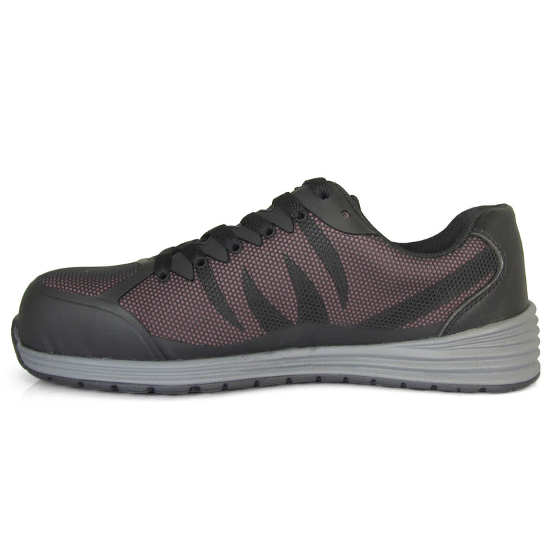 Genuine Grip Fangs Women's Carbon Nano Toe Static-Dissipative Puncture-Resisting Slip-Resisting Athletic Work Shoe - profile