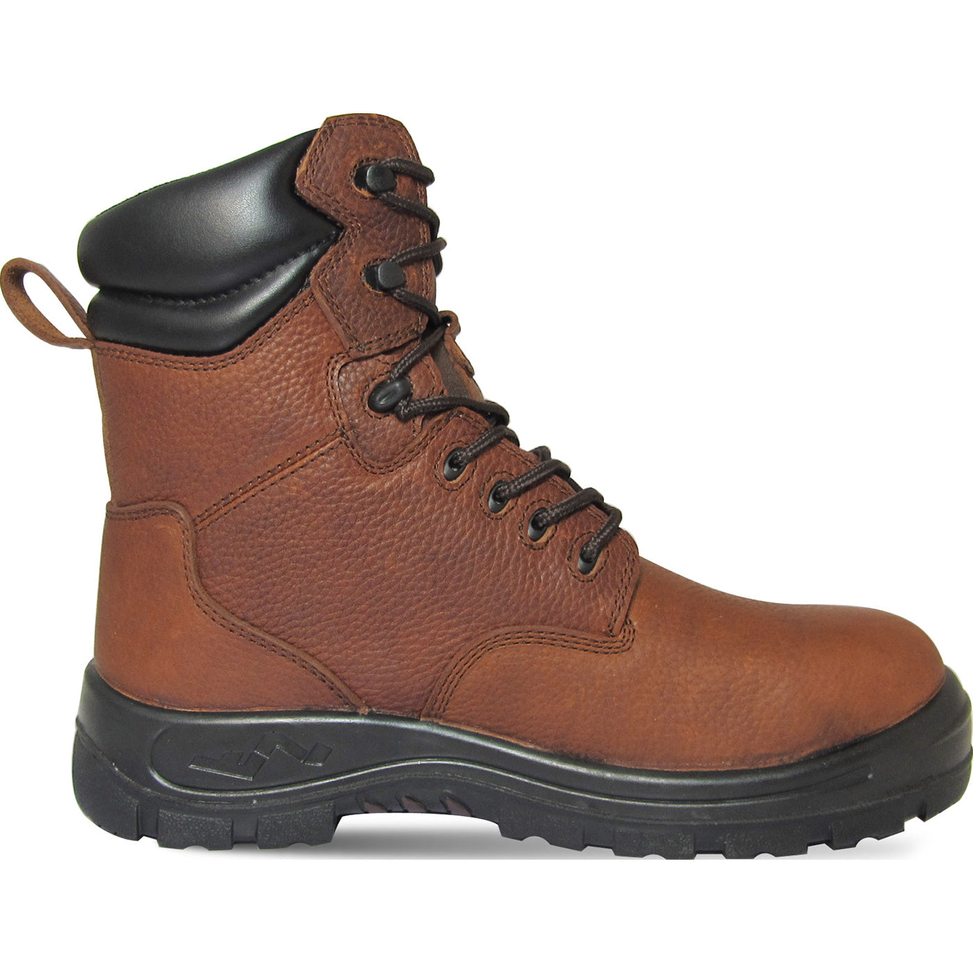 S Fellas by Genuine Grip Poseidon Men's 8 Inch Composite Toe Electrical Hazard Waterproof Work Boot - profile