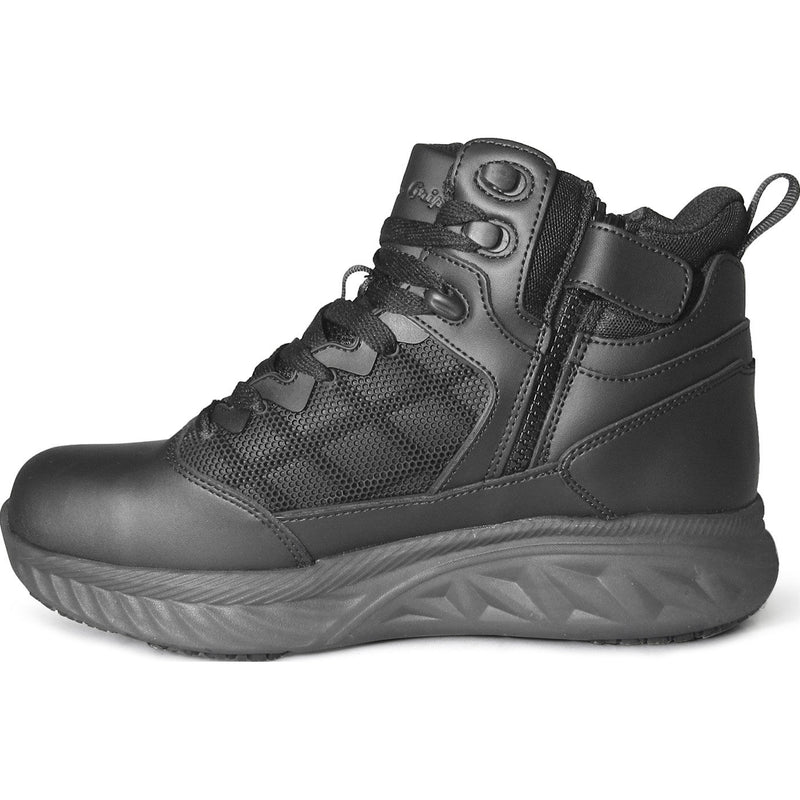 Genuine Grip Shielder Women's 6-inch Carbon Nano Toe Slip-Resisting Zipper Work Boot - profile