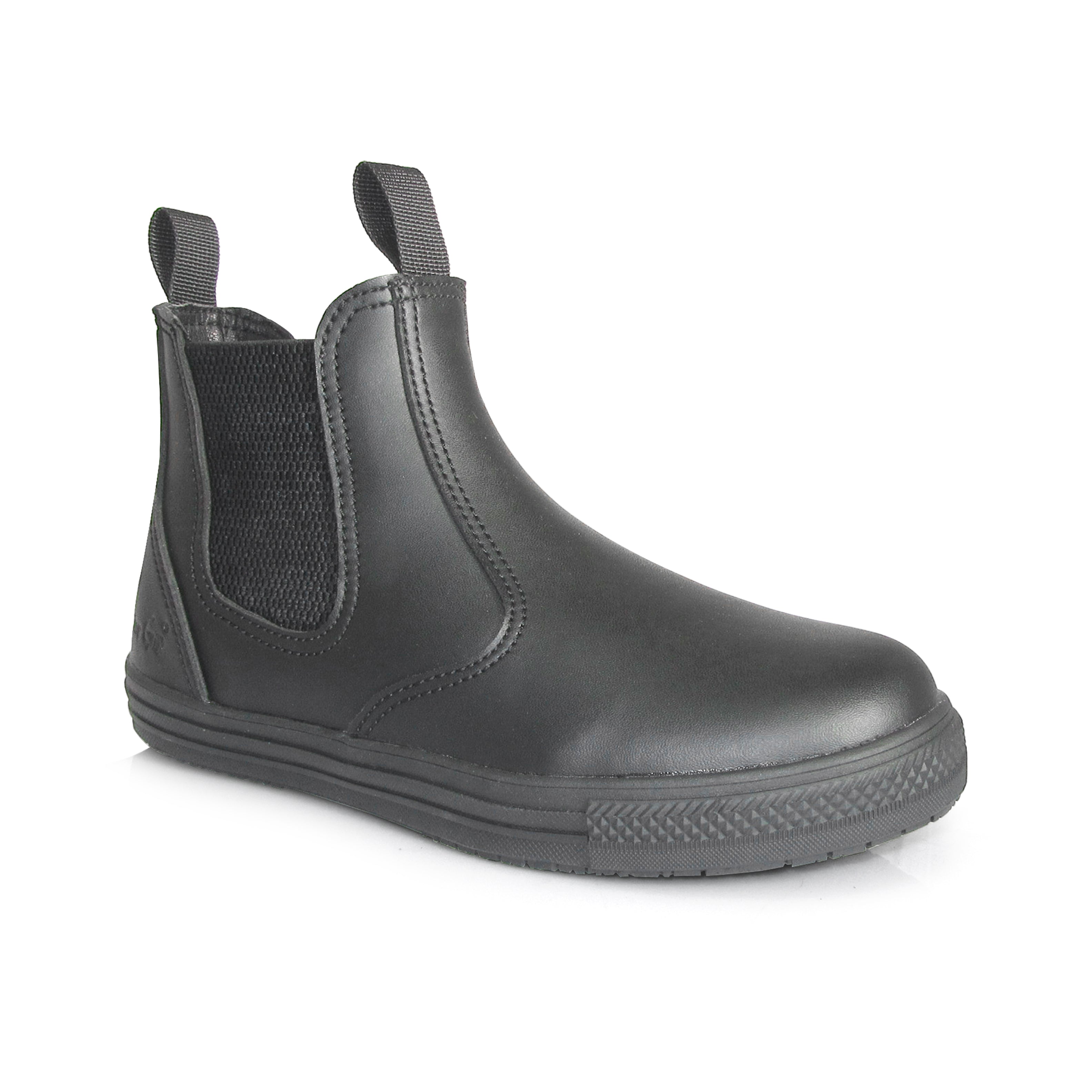 Slip On Chelsea Work Boots Leather Slip Resistant Sole Comfortable Women main image 2