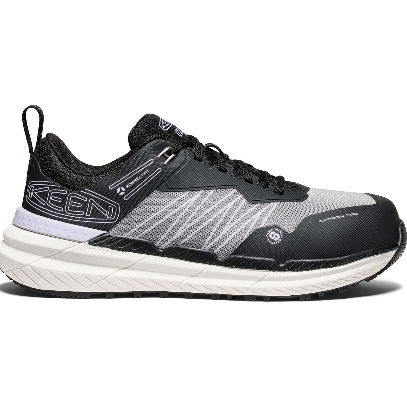 KEEN Utility Speedworks Women's Carbon Nano Toe Electrical Hazard Athletic Work Shoe - profile