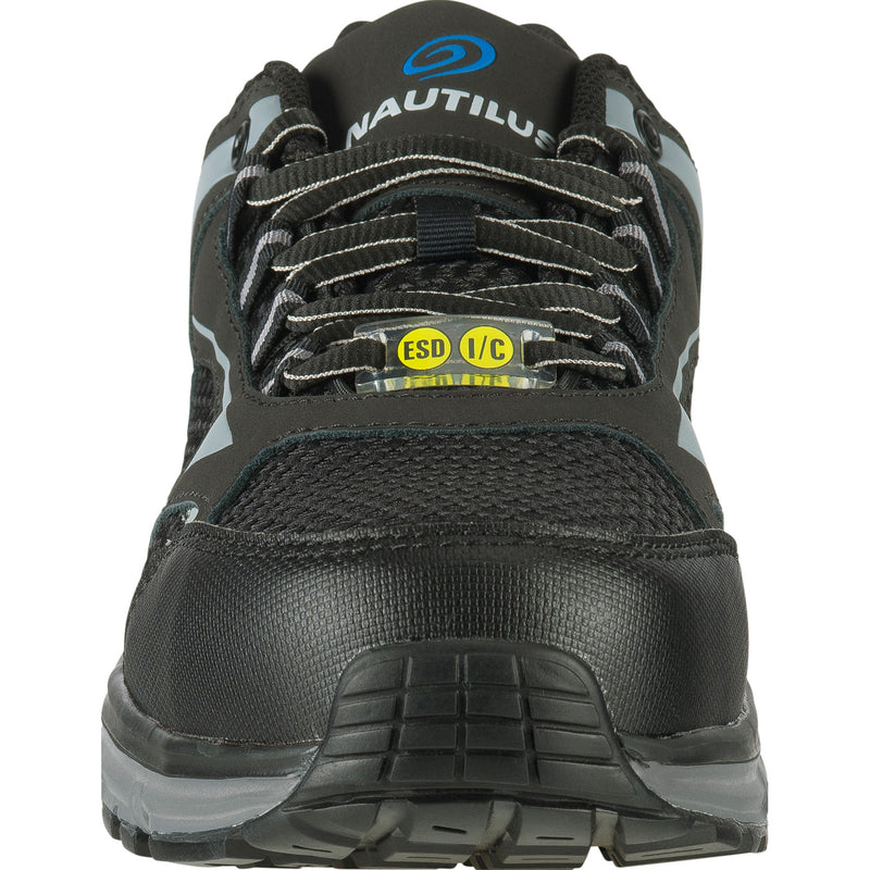 Nautilus Tempest Men's Alloy Toe Static-Dissipative Athletic Work Shoe - front