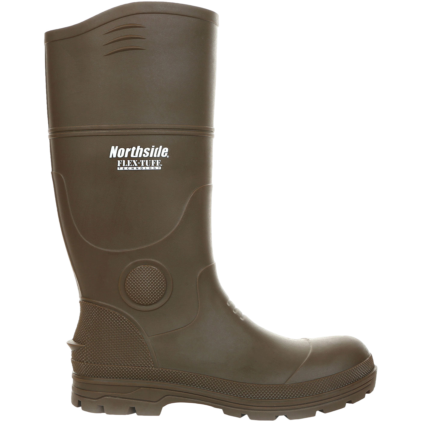 Northside Work Walcot Flex-Tuff Men's 16-inch Waterproof TPE Pull-on Boot