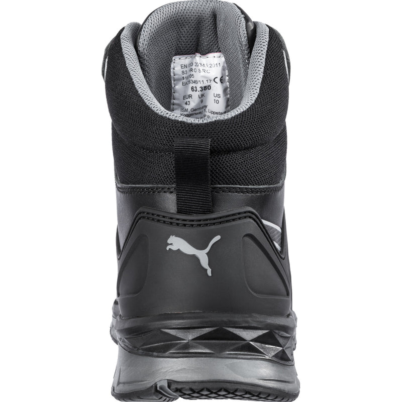 Puma Velocity 2.0 Mid Men's 5 inch Composite Toe Static Dissipative Athletic Work Shoe - back