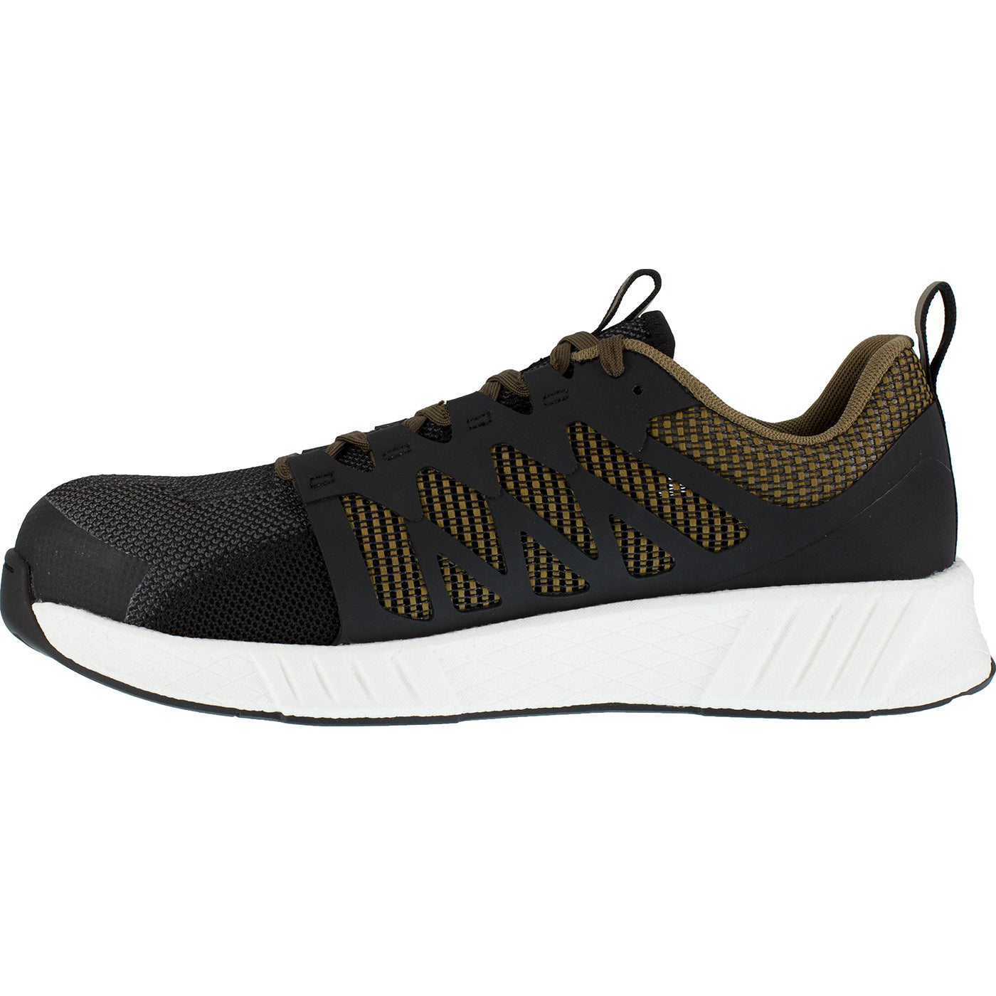 Reebok Fusion Flexweave Work Men's Composite Toe Static-Dissipative Athletic Work Shoe - profile