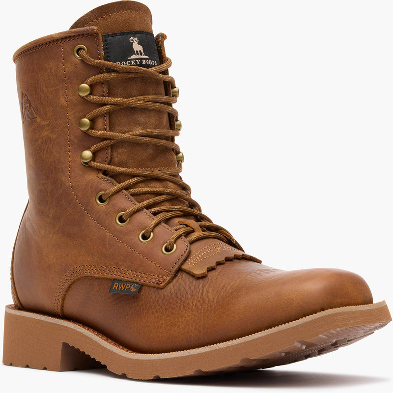 "Rocky MonoCrepe 8" Waterproof Western Boot - main"