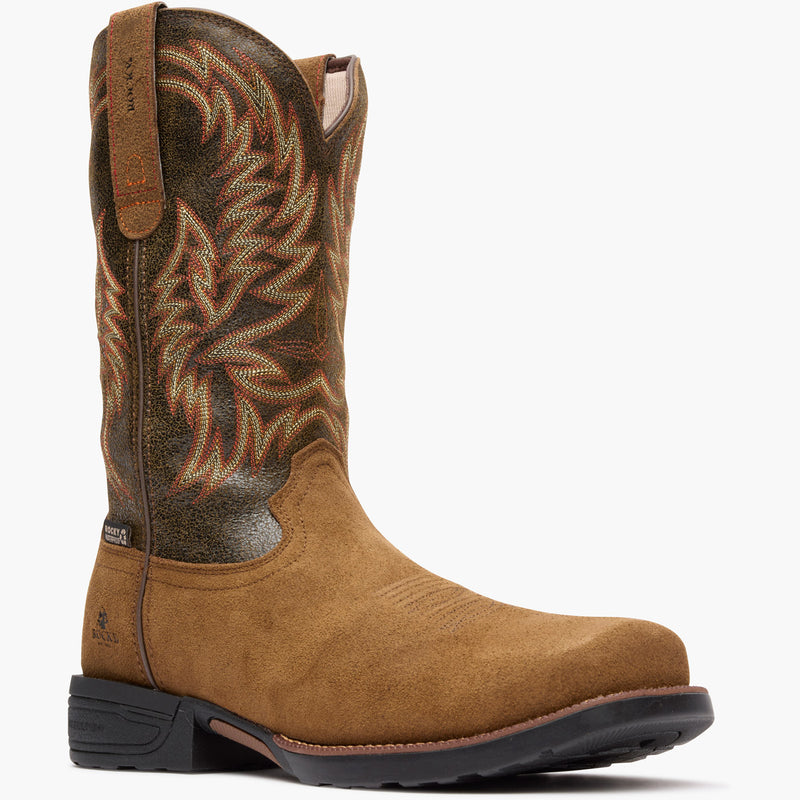 "Rocky Bronco 12" Composite Toe Western Boot - main"
