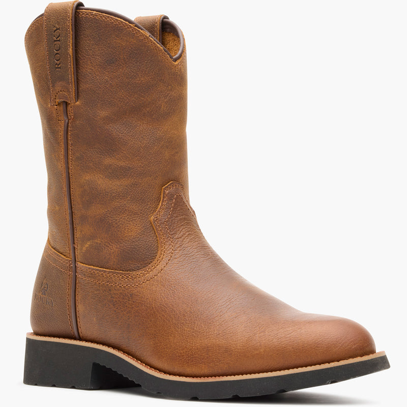 Rocky Monocrepe Unlined Pull-On Western Boot - main