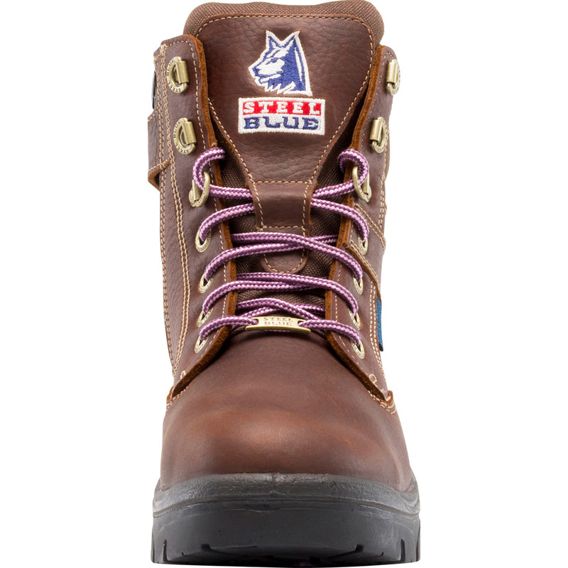 Steel Blue Southern Cross Zip Women's Steel Toe Internal Metatarsal Puncture-Resisting Work Boot - front