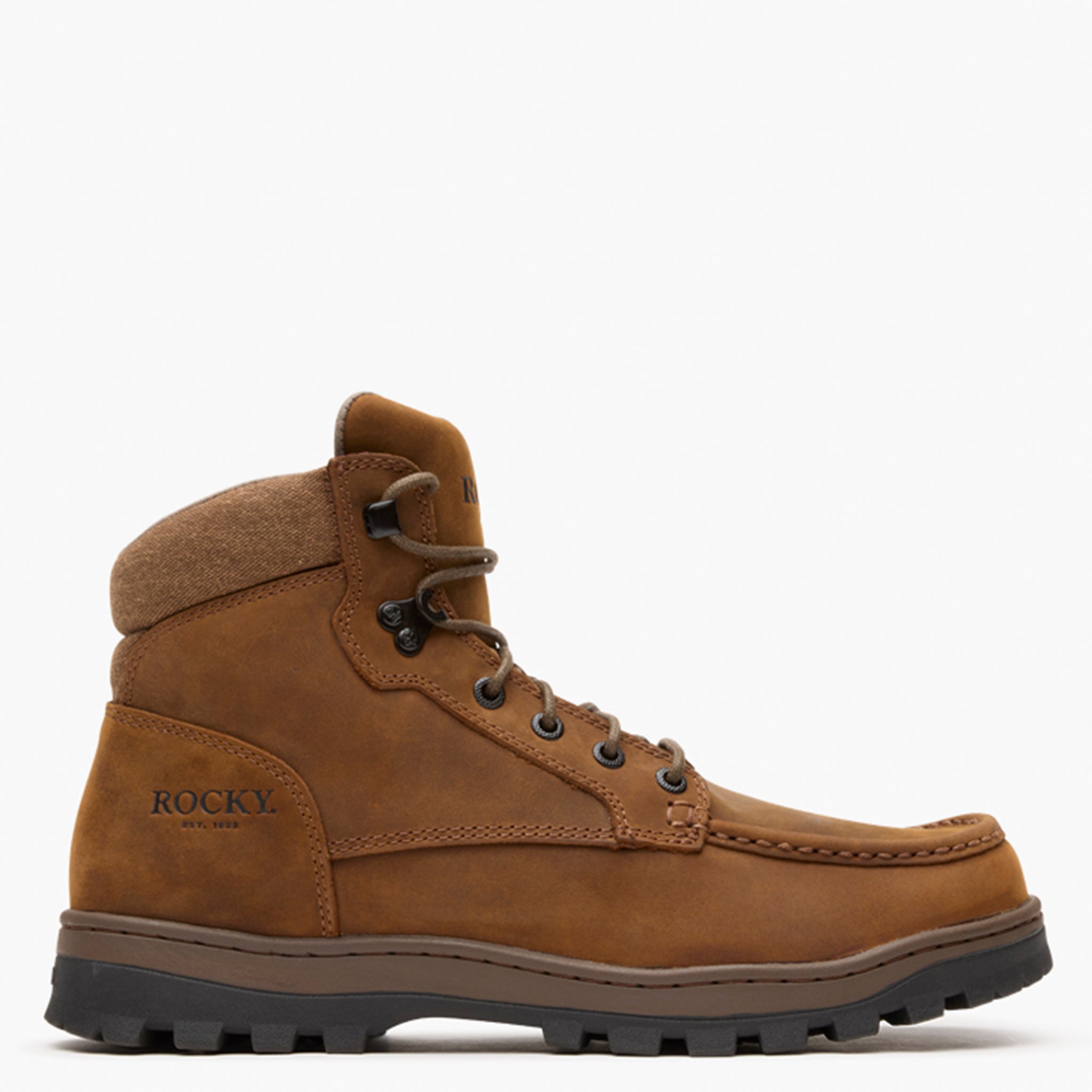 S Fellas Wheat Leather Work Boots Men’s Size 14 Rugged Lace-Up Outdoor Men main image 3