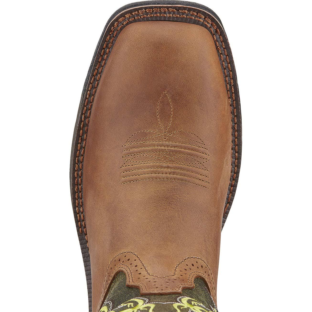 Ariat Workhog Mesteno H2O Composite Toe Waterproof Western Work Wellington - birdseye