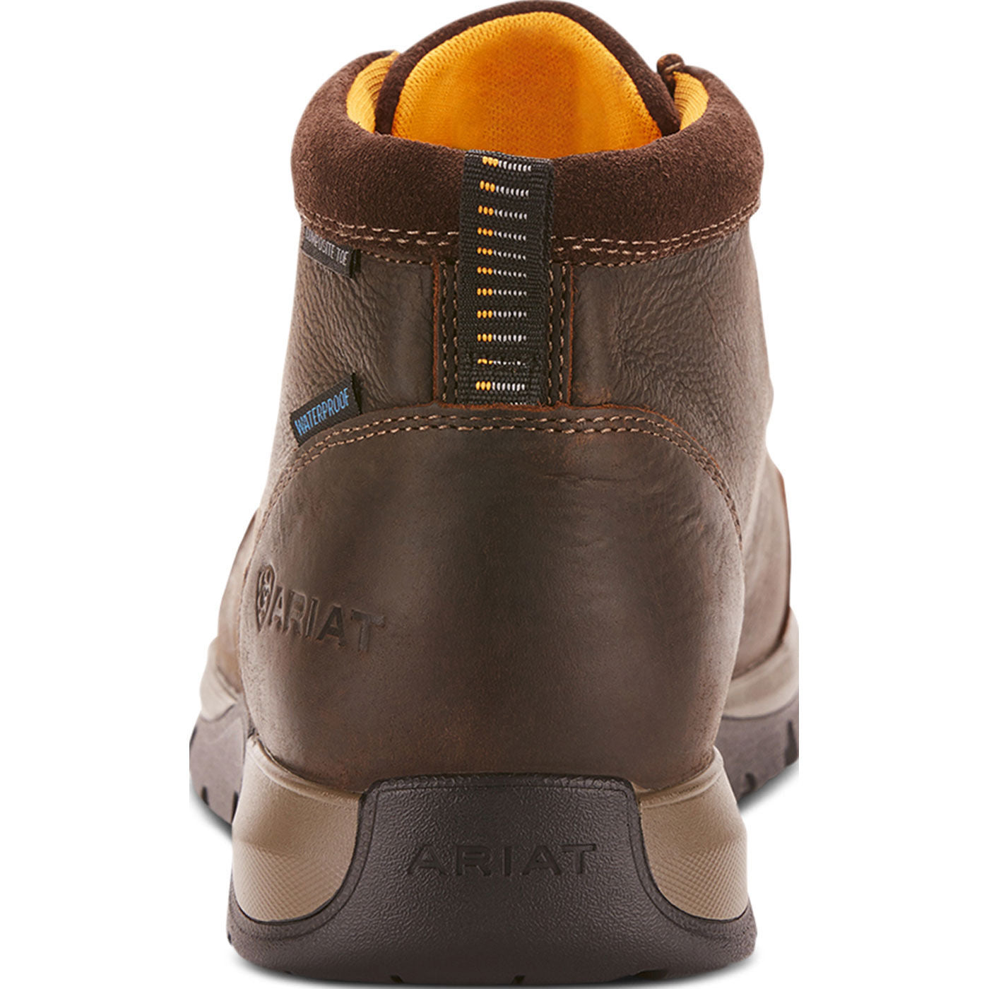 Ariat Edge LTE Men's 5-inch Composite Toe Electrical Hazard Chukka Work Shoe - back