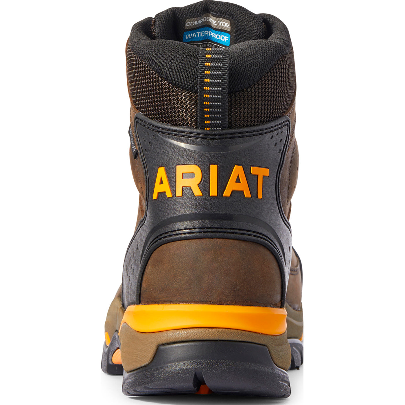 Ariat Endeavor Men's Carbon Fiber Toe Electrical Hazard Waterproof Work Boot - back