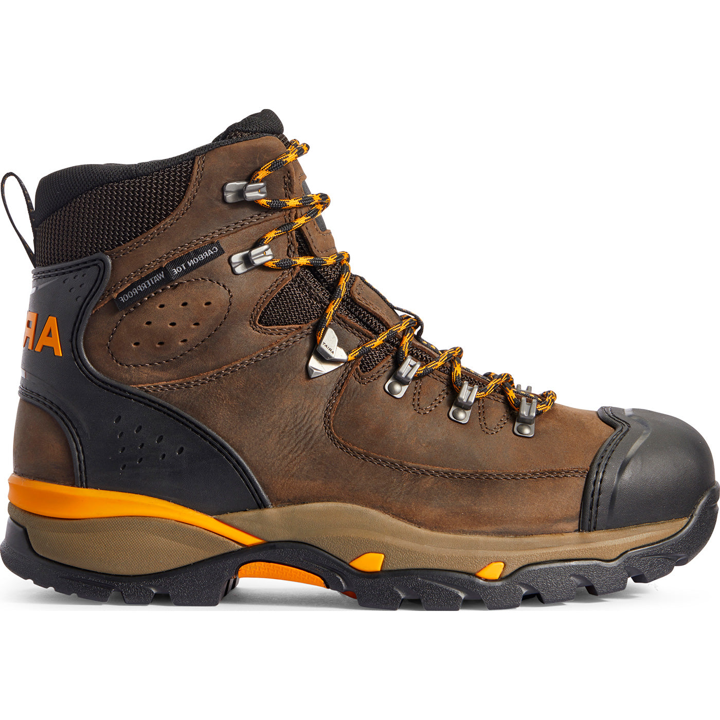 Ariat Endeavor Men's Carbon Fiber Toe Electrical Hazard Waterproof Work Boot - profile