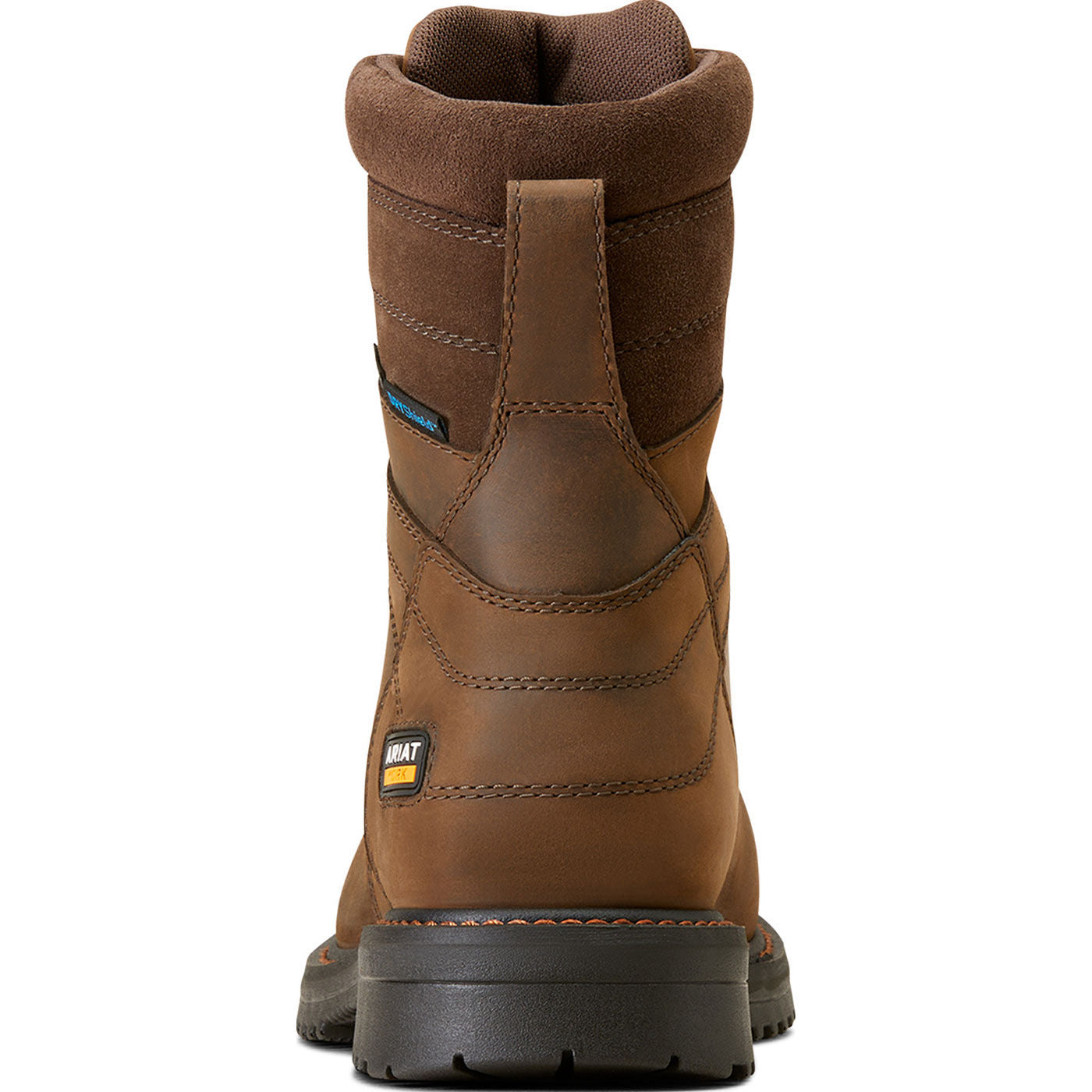 Ariat RigTEK CSA Men's 8-inch Composite Toe Electrical Hazard Puncture-Resisting Waterproof Work Boot - back